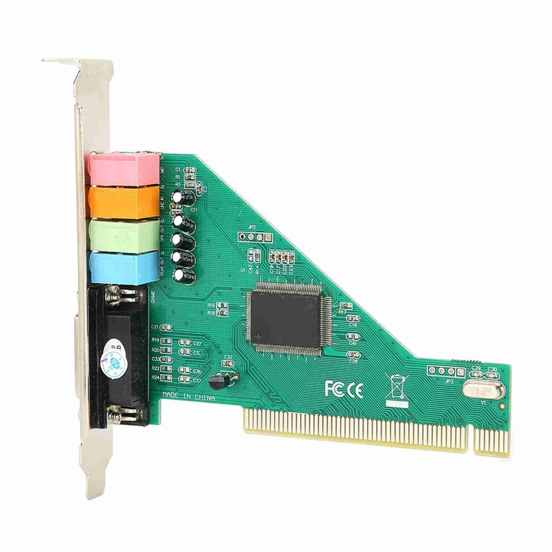PCI Sound Card Channel 4.1 for Computer Desktop Internal Audio