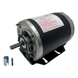 CHIOWO GF2054 Blower Motor 1/2 hp 115 Volts 7.2A 1725 RPM 60Hz 48 Frame Belt Drive Replacement for AO Smith BF2054 Packard 45012 GE 4708 Emerson 8200