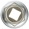 Tone 3SB-24L Deep Socket (Hexagonal) 3/8 inch (9.5 mm) Insertion