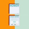 1-Count Knock Knock Howdy Sticky Notes, Cute Sticky Notes &