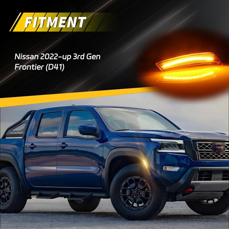 VYNTRAL Front Side Marker Light Compatible with Nissan 2022-up Gen3