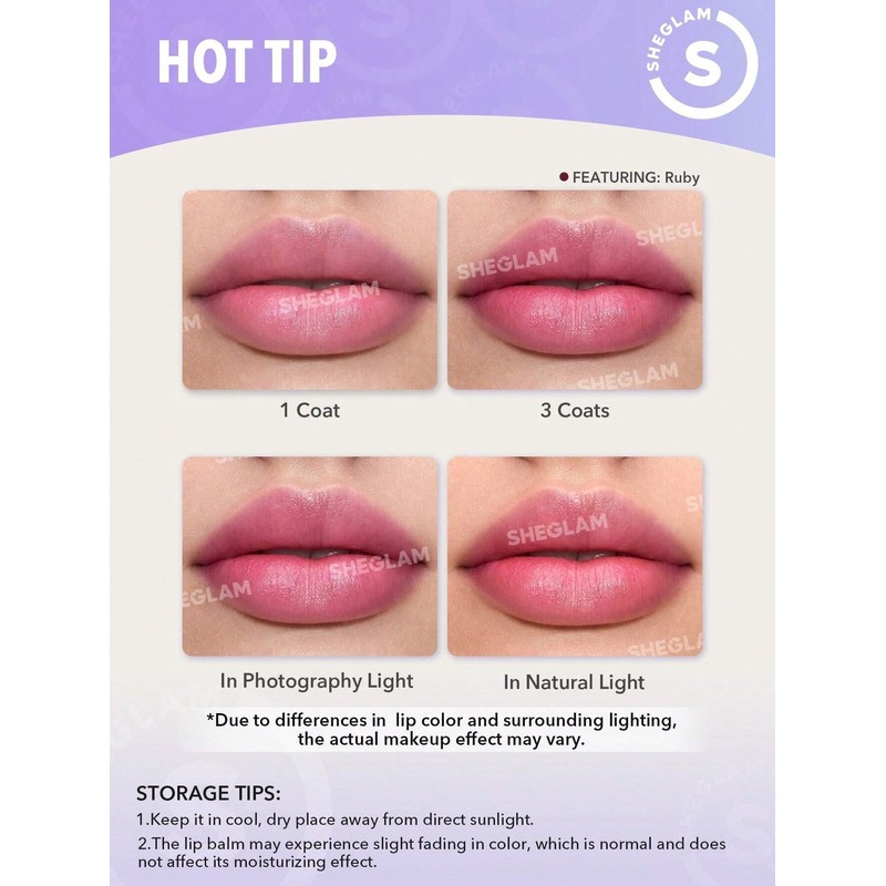 Sheglam Mello Jello Bálsamo Labial Nutritivo (Garnet)