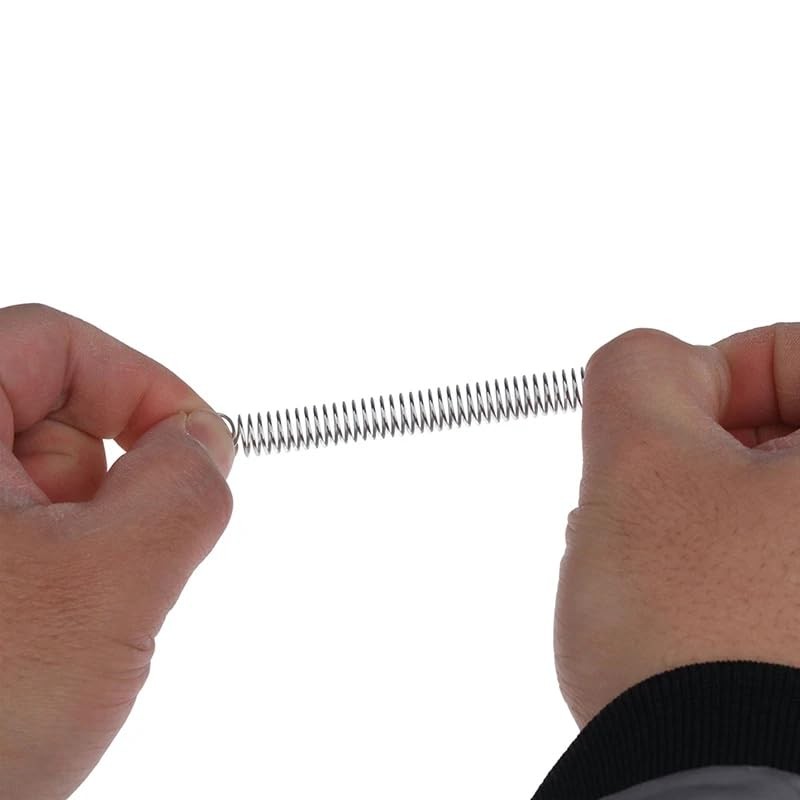 200 Piece Metal Spring Set Assortment Kit: Compression, Tension, Extension