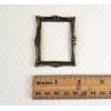Unbranded Dollhouse Miniature Picture Frame Metal Antique Bronze for Paintings