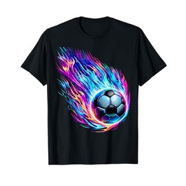 Soccer Tie Dye Colorful Soccer Ball T-Shirt