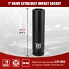 MIXPOWER 1" Drive 33mm Extra Deep Impact Socket,8-Inch Long,6-Point,Metric,Truck Wheel
