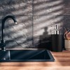 Relaxdays Soap Dispenser 180ml Refillable Bathroom Toilet Kitchen Liquid Soap