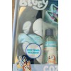 Bluey Cozy Time Bath Set, Hair Towel, Bubble Bath, Rainbow