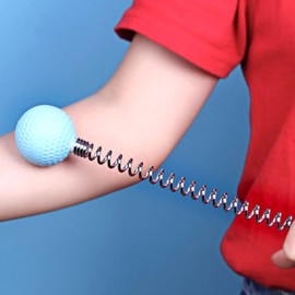 Massage Rod Rubber Golf Back Shoulder Waist Massage stick blue 5ea