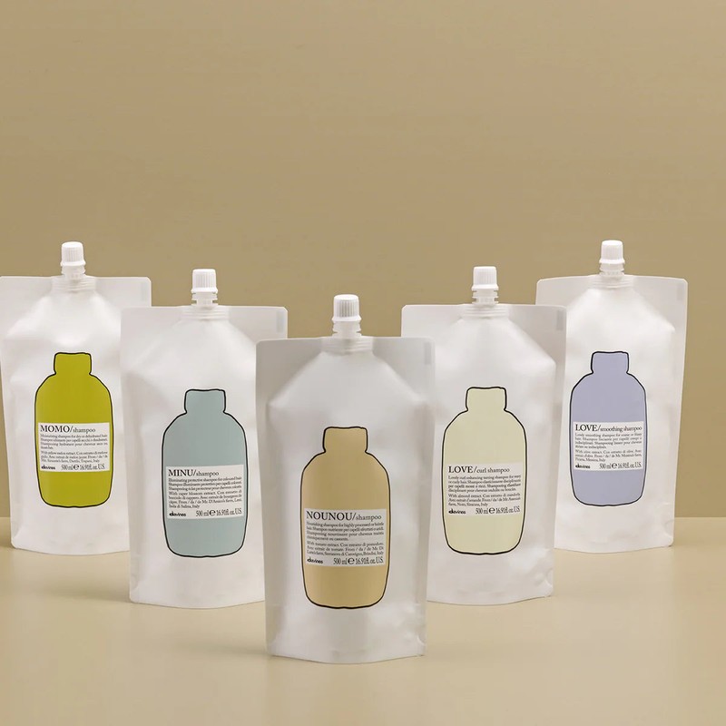 Davines Essentials NOUNOU Shampoo Refill Pouch 500ml