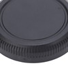 2PCS Lens Rear Caps ABS Plastic Snap On Lens Back