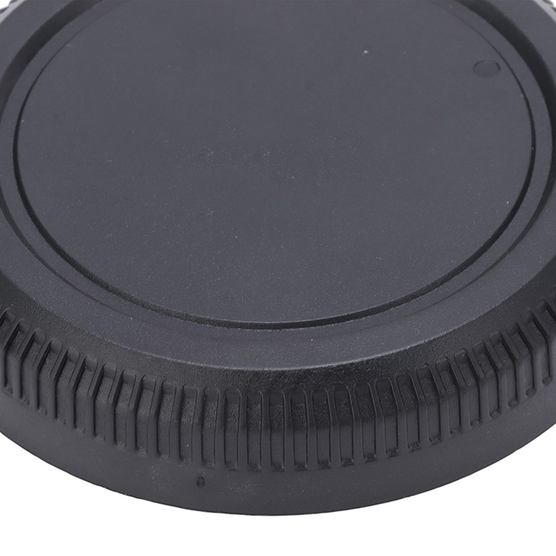 2PCS Lens Rear Caps ABS Plastic Snap On Lens Back