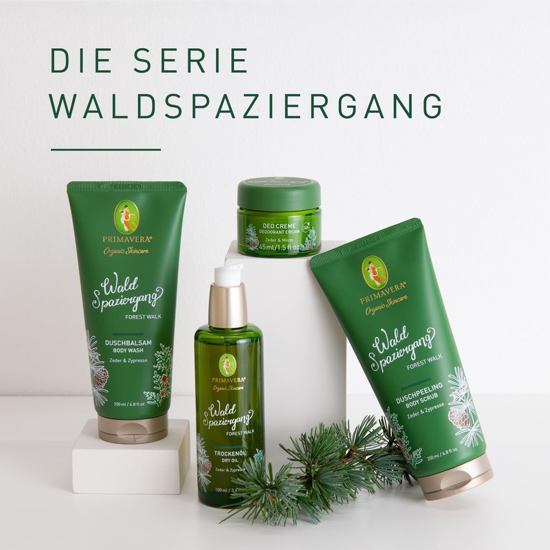 PRIMAVERA Forest Walk Shower Balm 200 ml - Shower Gel,