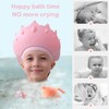 Baby Shower Cap Shield, Baby bath set shower cap/water cup/massage