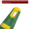 sourcing map Rubber File Handle 4.5 Inch Rectangular Hole Ergonomic