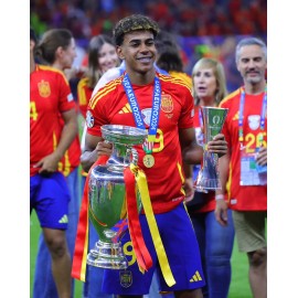 8x10 Photo LAMINE YAMAL Spain European FC Barcelona La Liga Soccer Goal