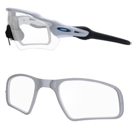 PapaViva - Adaptador óptico con clip para anteojos de sol Oakley Radar Series, gris, Radar, RDP61A-PC-GRY