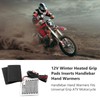 Moofey 12v Heated Motorcycle Grips, Handlebar Pad Fits Universal Grip