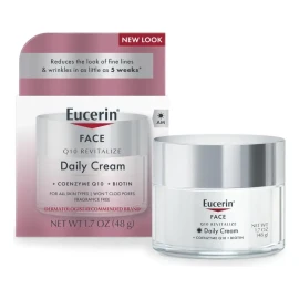 Eucerin Crema Facial Q10 De Día Antiarrugas 48 G