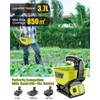 Adisipsoarin Salt Spreader for Ryobi 18v Battery,Handheld Fertilizer Spreader for