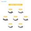 Broadway Lash Clusters, 9-16mm 70 pcs Assorted Volume False Eyelashes,