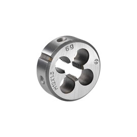 sourcing map Metric Right Hand Machine Threaded Punch HSS (High Speed Steel) M12 M12 x 1.5 Circumference