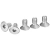 DTGN M10-1.5 x 20mm Flat Head Socket Cap Screws, 10