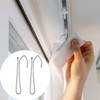 MorningRo 100 Pcs Curtain Hooks Stainless Steel Pinch Pleat Curtain