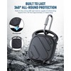 DDJ 4 Pack for Life360 Tile Mate 2024 Tracker Case,