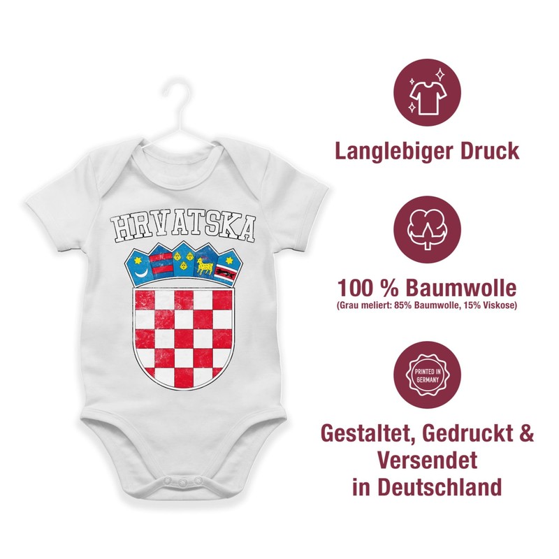 Shirtracer - Baby Bodysuit Boy Girl - 2024 Football European