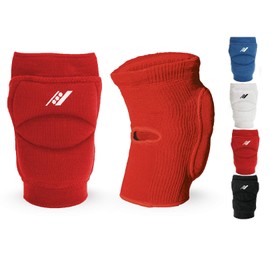 Rucanor Smash Knee Pads 2pcs Sports Knee Pad with Side Impact System Polyster Unisex, red, l