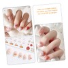 Healeved 18sheets Cute Bunny Nail Art Decals of Easy Apply