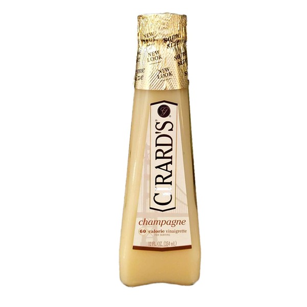 Girard's Dressing, Light Champagne, 12 Ounce (Pack of 6)