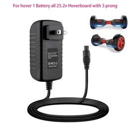 for Hover-1 3-Prong 29.4V AC Adapter For hover 1 Battery all 25.2v Hoverboard with 3 prong