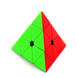 CuberSpeed Moyu MoFang JiaoShi Meilong Pyraminx stickerless Magic Cube Cubing Classroom Meilong Pyramid Speed Cube