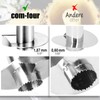 COM-FOUR® 2X Pineapple Cutter 3 in 1 - Pineapple Peeler