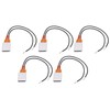 5Pcs PTC Heating Element Aluminum Shell Continuous Heat Output Automatic