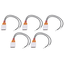 5Pcs PTC Heating Element Aluminum Shell Continuous Heat Output Automatic Constant Temperature PTC Heating Plate