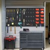 Daanxw 158PCS Metal Pegboard Kit with Hooks for Wall Garage