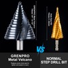 Step Drill Bit for Metal Set, 1/4" - 2-1/2"Large Step