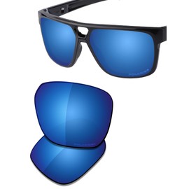 SAUCER Premium Replacement Lenses for Oakley Crossrange Patch OO9382 Sunglasses High Defense - Midnight Blue Polarized