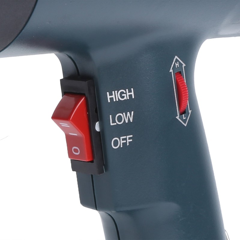 Electronic Hot Air Gun Adjustable Plastic Temperature Industrial Tool GJ-9A20LCD