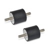 Ganter Normelemente Rubber buffer, stop buffer | GN 451-20-20-M6-SS-55 |