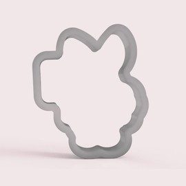 The Cookie Countess Bunny & Sign Cookie Cutter