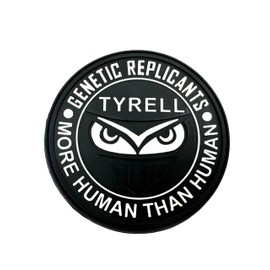 Patch Nation Tyrell Corporation Black Tactical Airsoft Paintball PVC Morale Patch