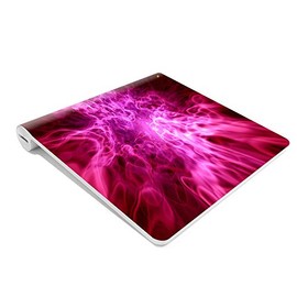 MightySkins Skin Compatible with Apple Magic Trackpad (Original) wrap Cover Sticker Skins Red Mystic Flames