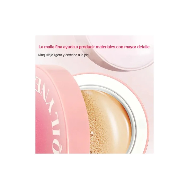 Boqilyne Base De Maquillaje En Cojín De Alta Cobertura Tono