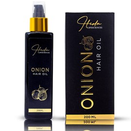 Generic Onion Hair Oil for Hair Growth & Hair Fall Control - Red Onion Hair Oil - Unscented Onion Oil for Hair Regrowth - Organic Onion Nourishing Oil - Multipurpose Hair Oil - 200ml