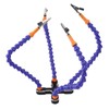 Soldering Helping Hands 4 Flexible Arms Aluminum Alloy Base Third