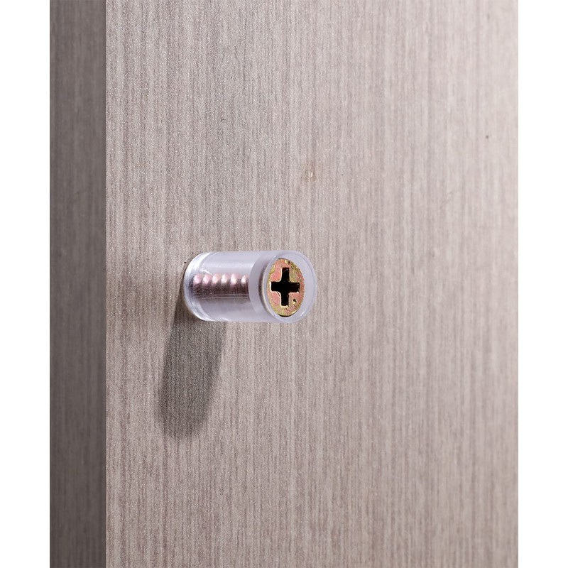 False Front Cabinet Clips, Hosrnovo 4 Pairs with Screws Reinforced